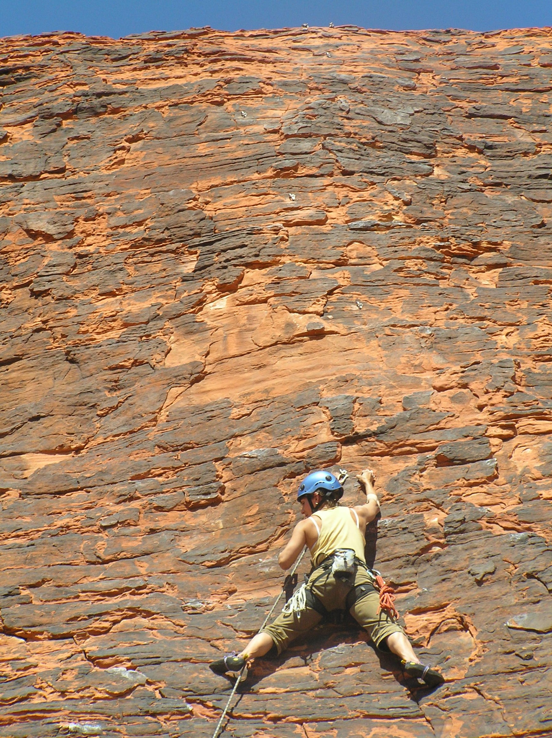 Tresann on Magic bus, Red Rocks, NV